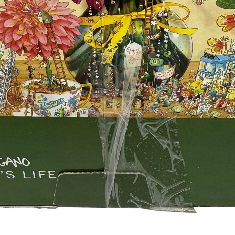 Heye Marino Degano Flower's Life 1000 Piece Jigsaw Puzzle Triangular Box Poster - Picture 8 of 14